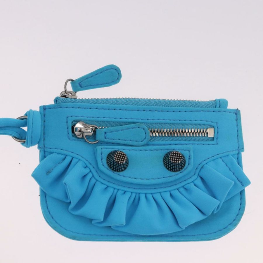 【日本直送】BALENCIAGA Le Cagolel 迷你手提包 皮革 藍色 671309 正品 184859M-19