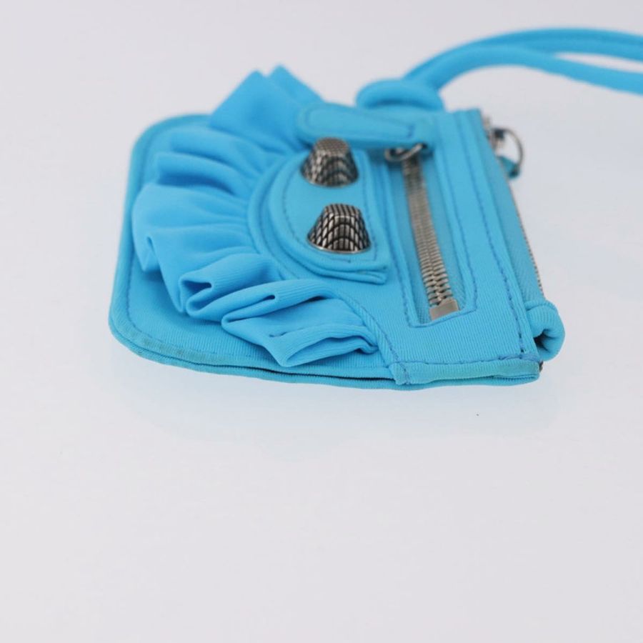 【日本直送】BALENCIAGA Le Cagolel 迷你手提包 皮革 藍色 671309 正品 184859M-21