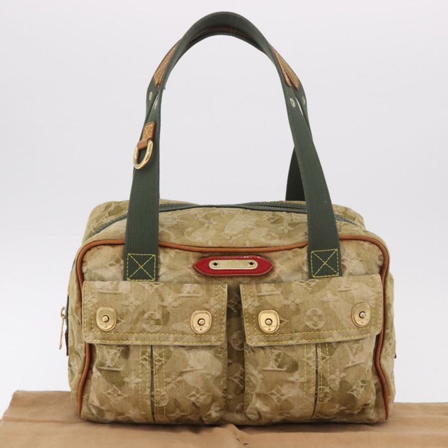 【日本直送】路易威登 Monogram 茉莉花香氛手提包 卡其色 M95772 LV 正品 185452SAV-11