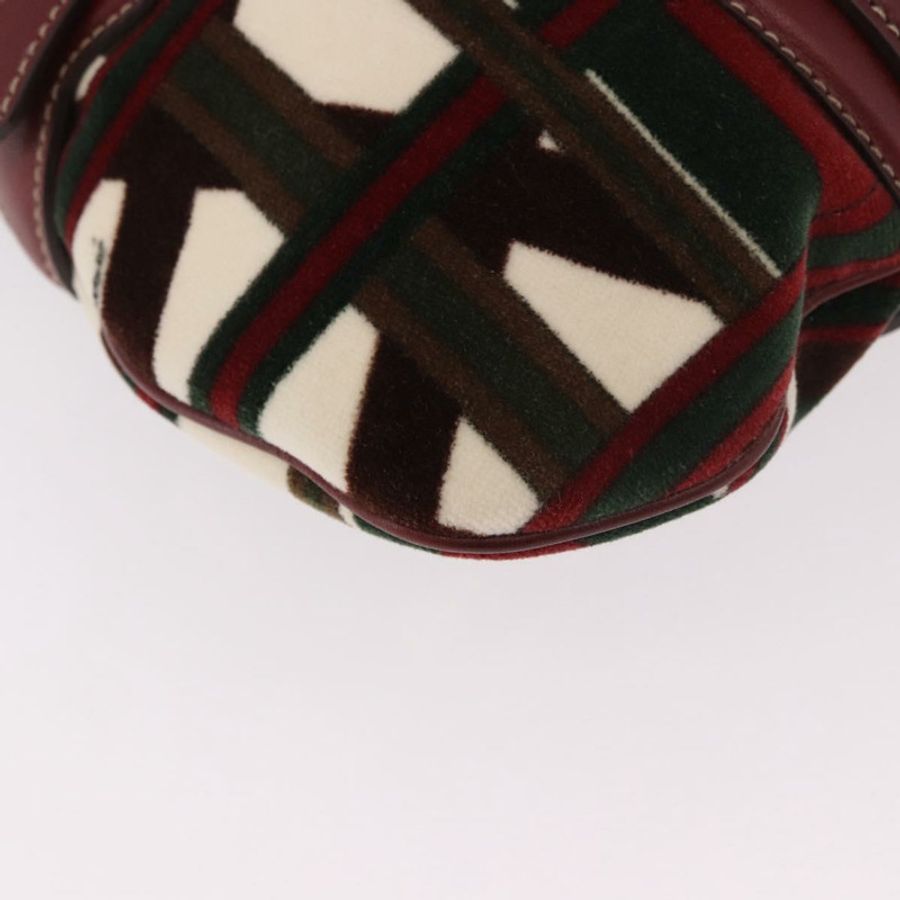 【日本直送】GUCCI Jackie 天鵝絨單肩包,綠色/金色,貨號 163804,正品編號 185371SM-8