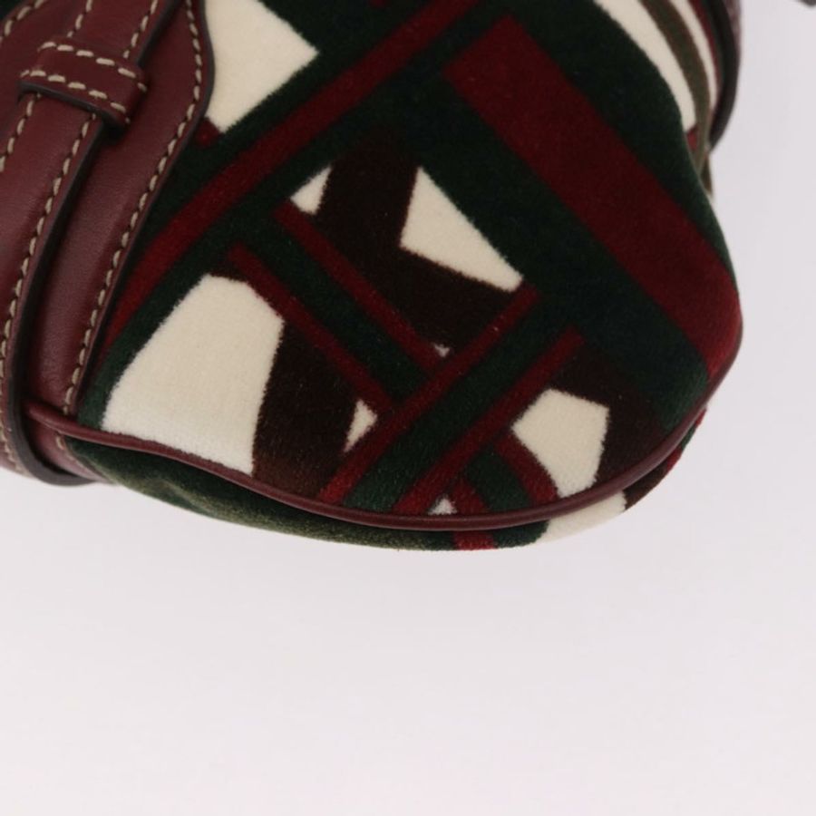 【日本直送】GUCCI Jackie 天鵝絨單肩包,綠色/金色,貨號 163804,正品編號 185371SM-13