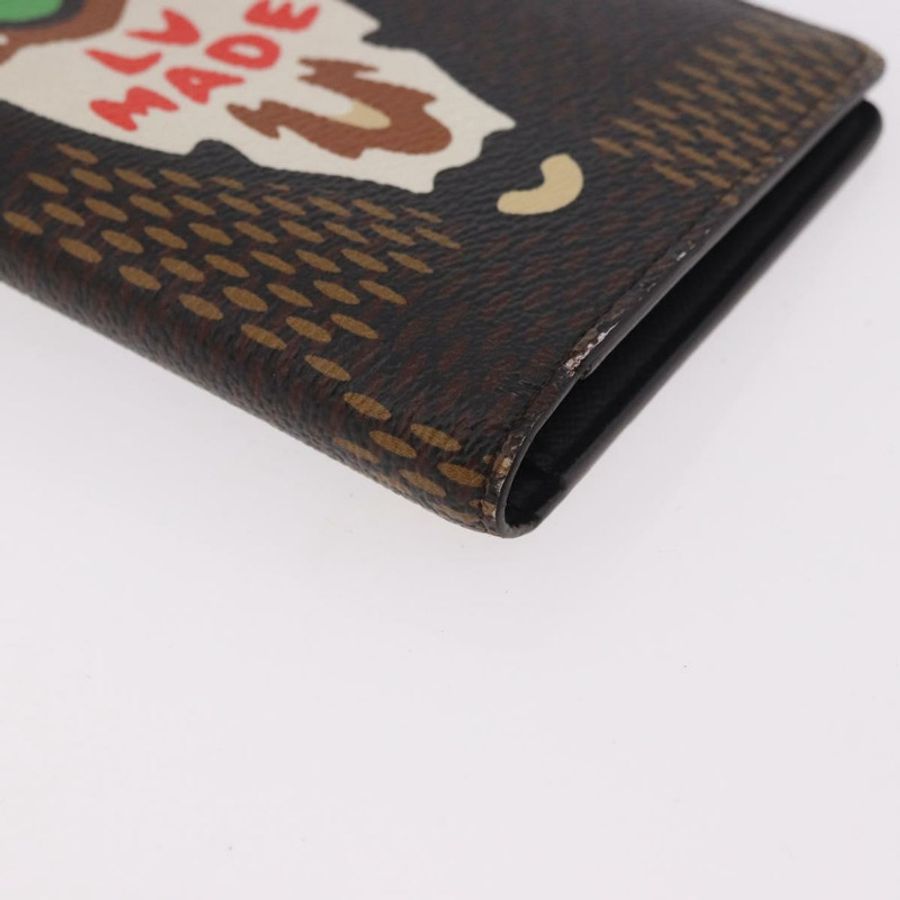 【日本直送】路易威登 Damier Ebene Giant LV × NIGO Portefeuille Braza 正品 185414SAV-6