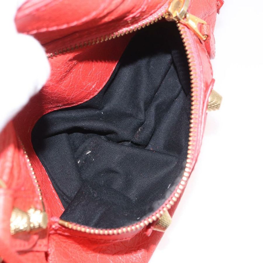 【日本直送】BALENCIAGA The First 手提包 皮革 2way 橙色金色 285433 正品 185363V-25