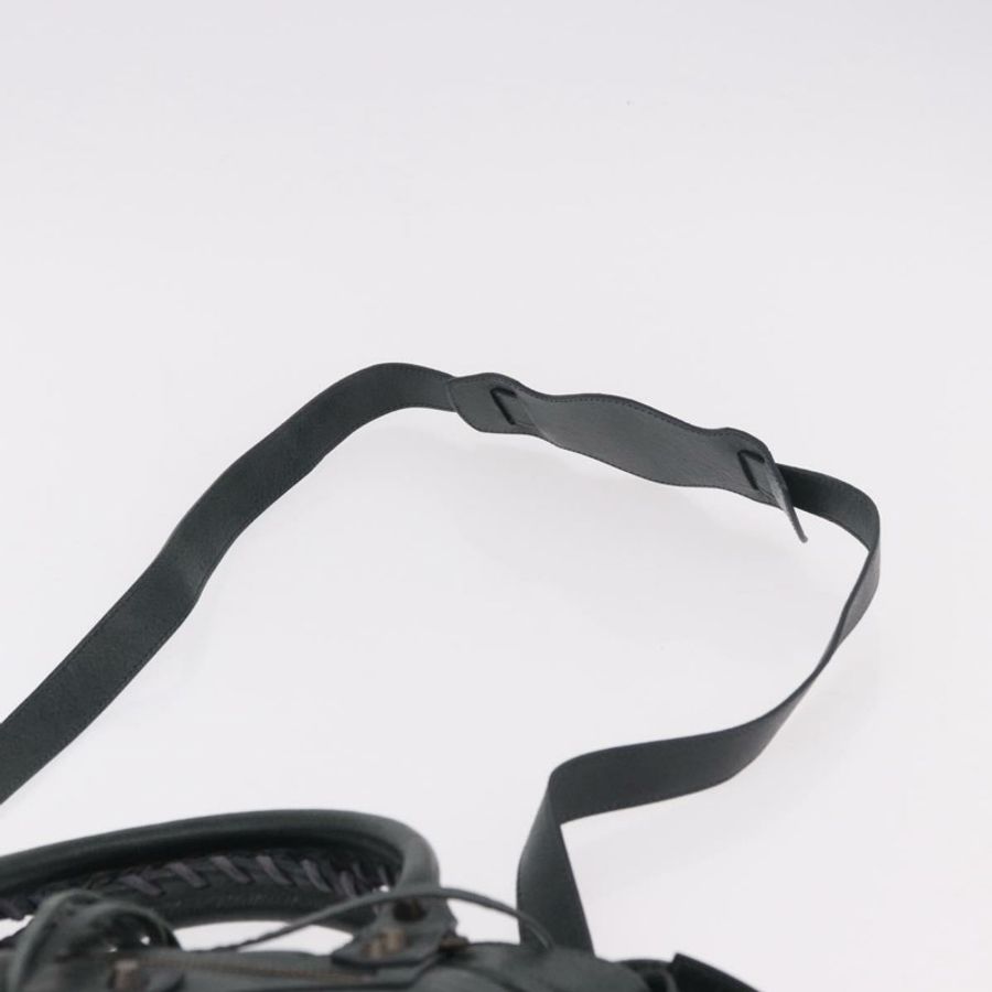 【日本直送】BALENCIAGA The Town 手提包 皮革 2way 綠色 240579 正品 185448M-13