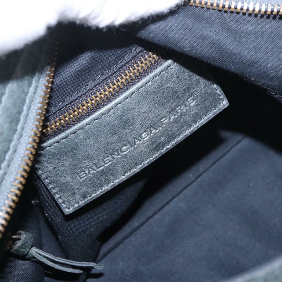 【日本直送】BALENCIAGA The Town 手提包 皮革 2way 綠色 240579 正品 185448M-21