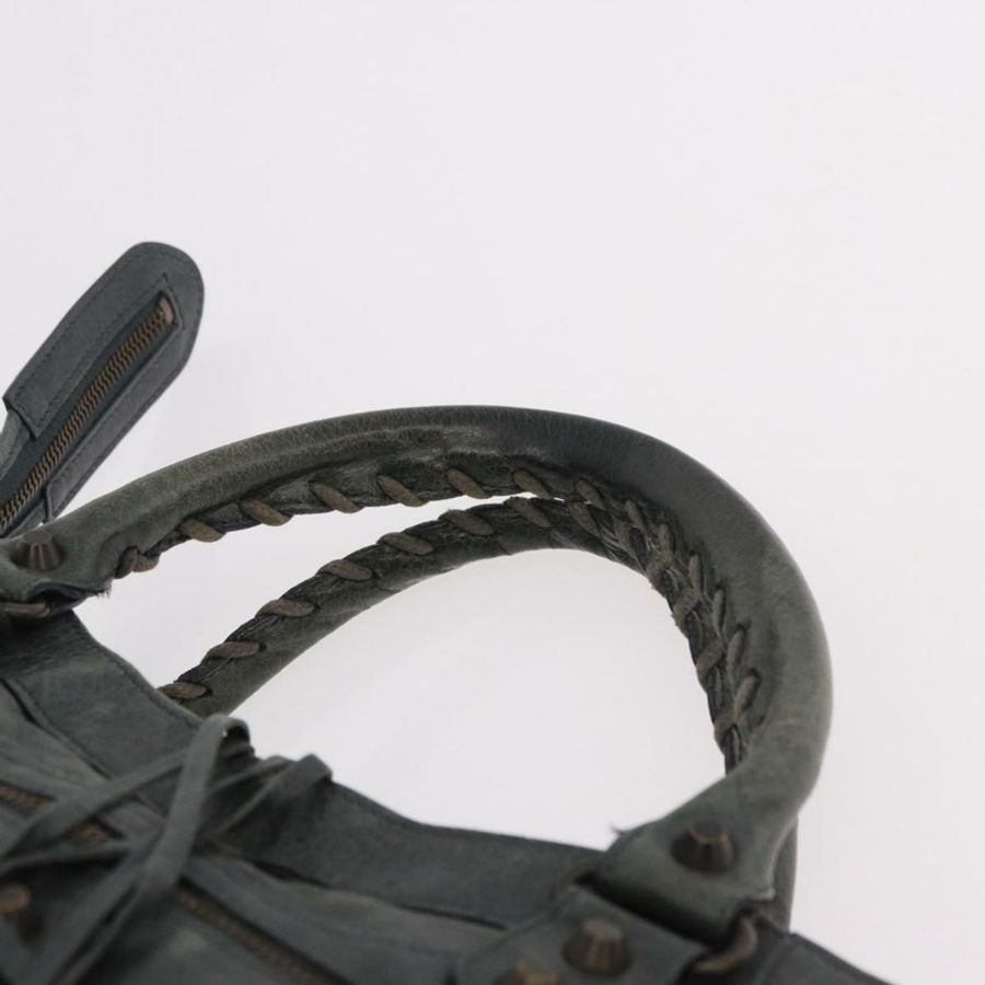 【日本直送】BALENCIAGA Vero 手提包 皮革 兩用 灰色 235216 正品 185366V-13