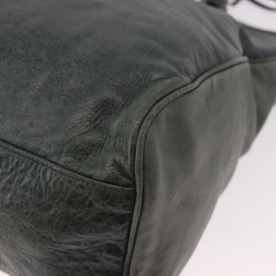 【日本直送】BALENCIAGA Vero 手提包 皮革 兩用 灰色 235216 正品 185366V-18