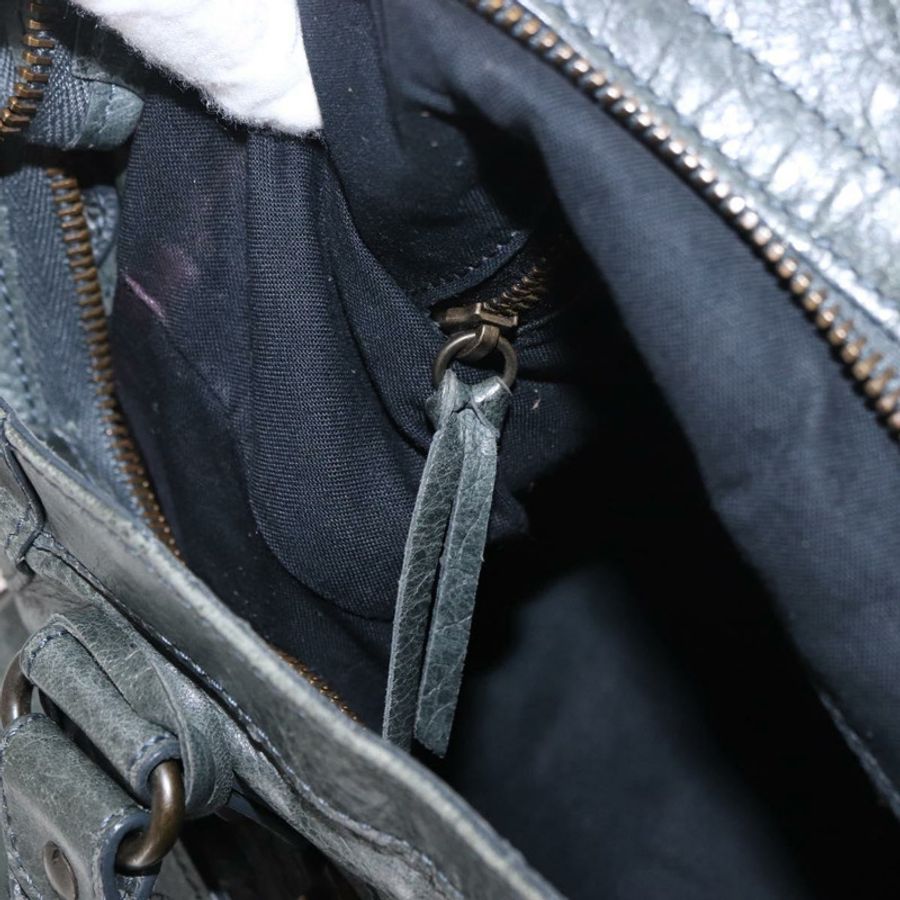 【日本直送】BALENCIAGA Vero 手提包 皮革 兩用 灰色 235216 正品 185366V-26