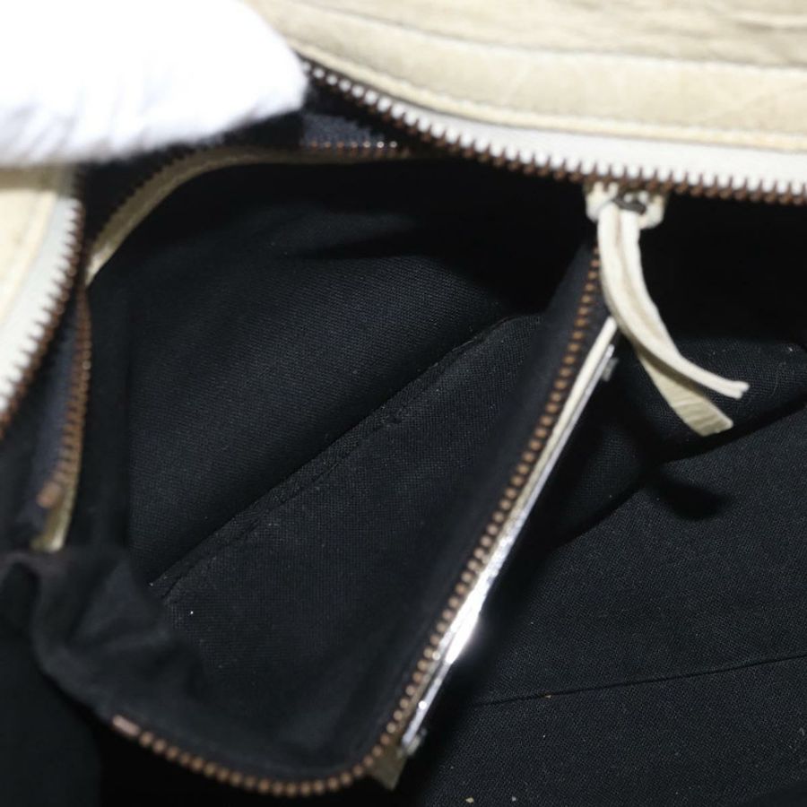 【日本直送】BALENCIAGA The City 手提包 皮革 2way 象牙色 115748 正品 185365V-26