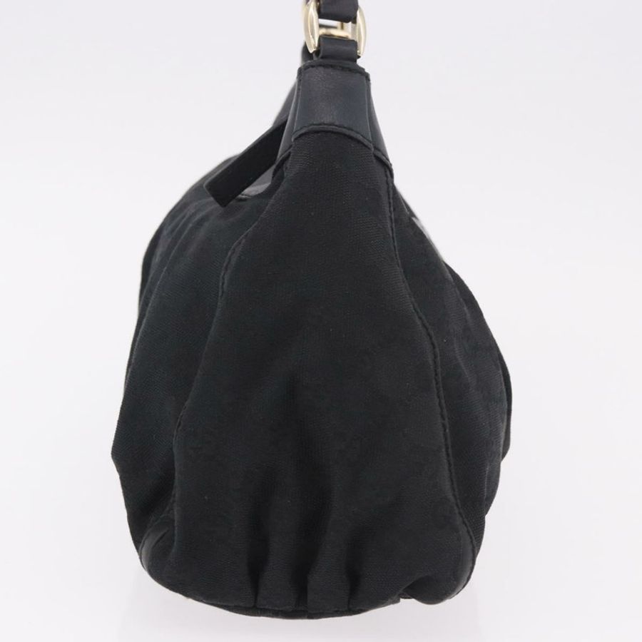 【日本直送】GUCCI GG帆布Abbey單肩包 黑色 金色 190525 正品 185668V-3