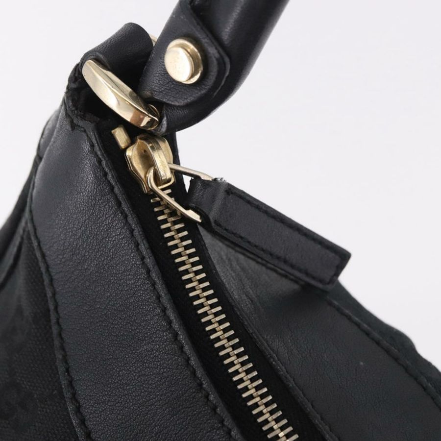 【日本直送】GUCCI GG帆布Abbey單肩包 黑色 金色 190525 正品 185668V-8