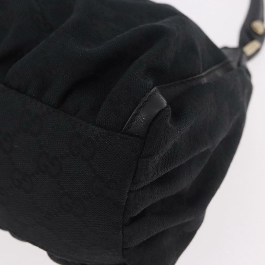 【日本直送】GUCCI GG帆布Abbey單肩包 黑色 金色 190525 正品 185668V-16