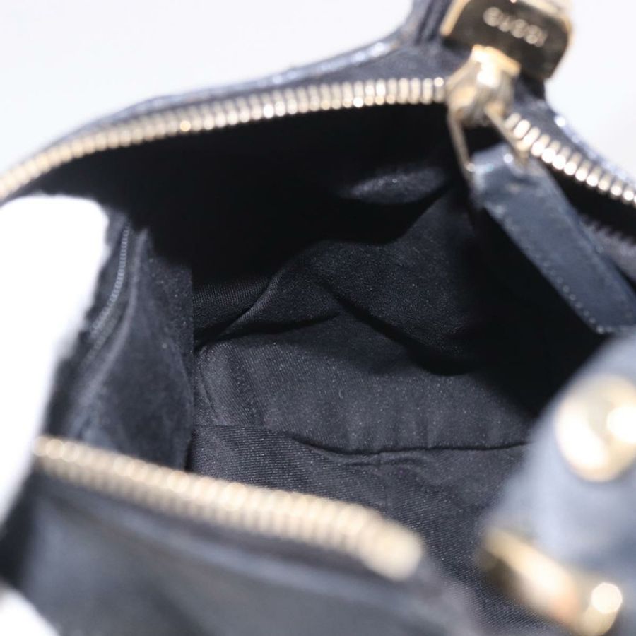 【日本直送】GUCCI GG帆布Abbey單肩包 黑色 金色 190525 正品 185668V-20