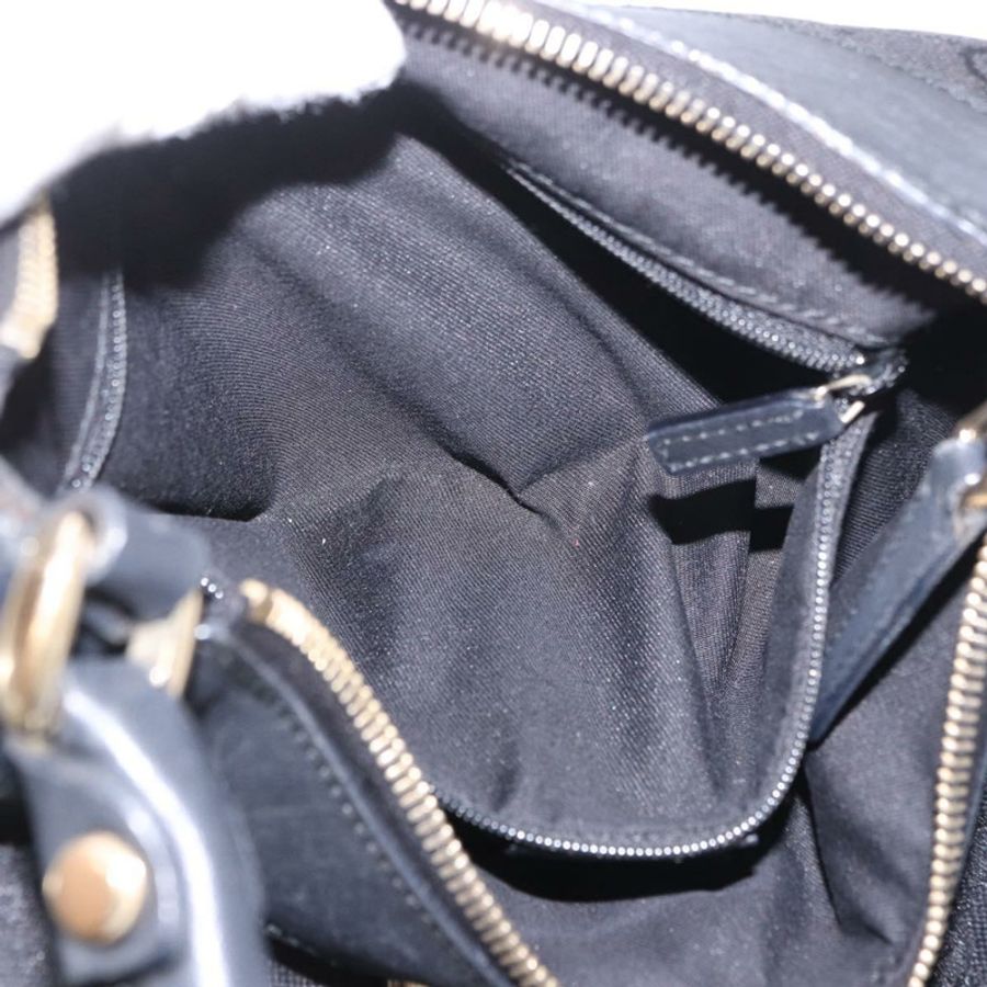 【日本直送】GUCCI GG帆布Abbey單肩包 黑色 金色 190525 正品 185668V-23