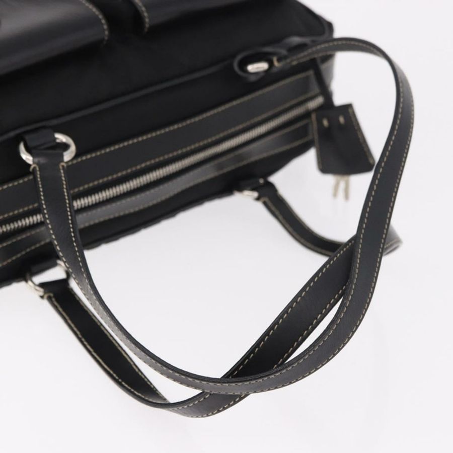 【日本直送】PRADA 單肩包 尼龍 黑色 銀色 正品 185658SAM-6