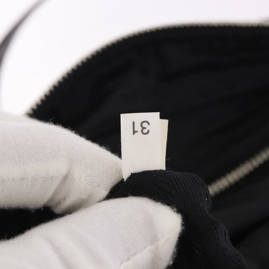 【日本直送】PRADA 單肩包 尼龍 黑色 銀色 正品 185658SAM-9