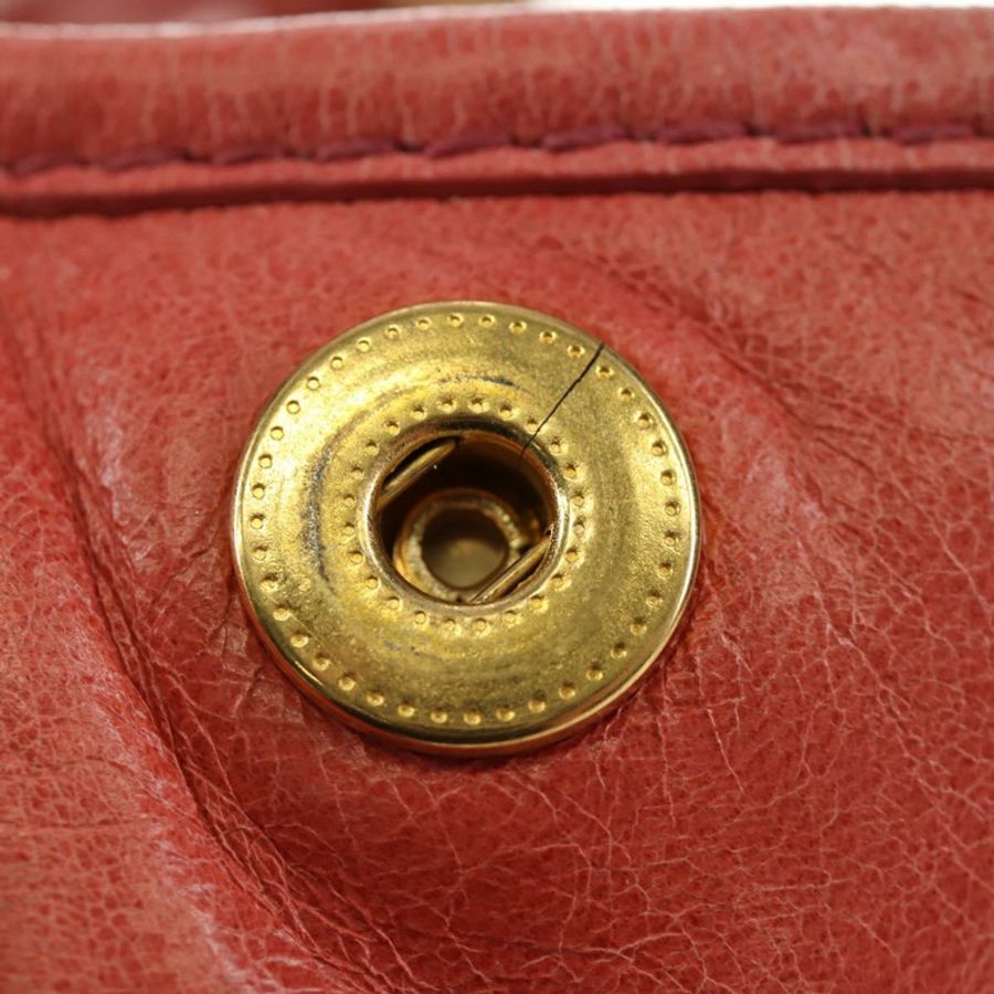 【日本直送】Miu Miu 手提包 皮革 兩用 粉金配色 正品 am11877SAV-5