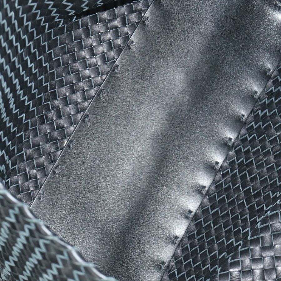 【日本直送】BOTTEGA VENETA INTRECCIATO Cabas PM 手提包,黑色真皮,正品 am11891SM-9