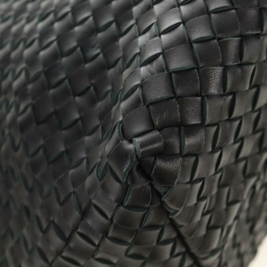 【日本直送】BOTTEGA VENETA INTRECCIATO Cabas PM 手提包,黑色真皮,正品 am11891SM-14