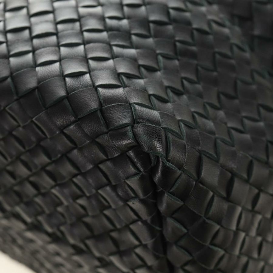 【日本直送】BOTTEGA VENETA INTRECCIATO Cabas PM 手提包,黑色真皮,正品 am11891SM-15