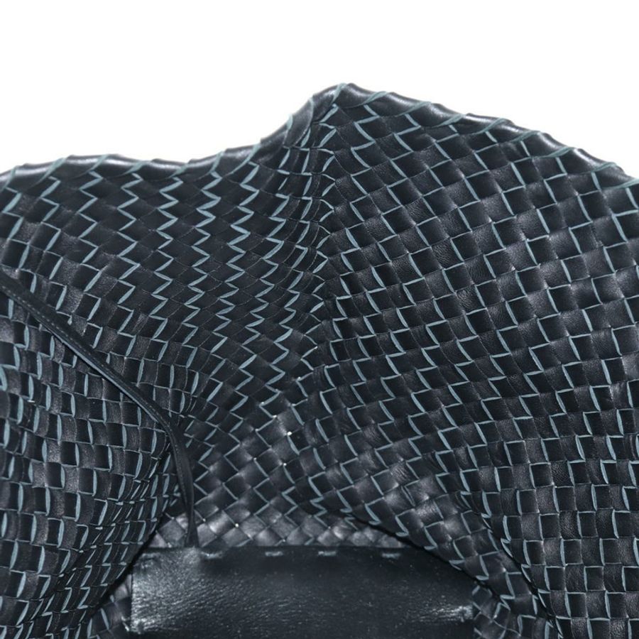 【日本直送】BOTTEGA VENETA INTRECCIATO Cabas PM 手提包,黑色真皮,正品 am11891SM-21