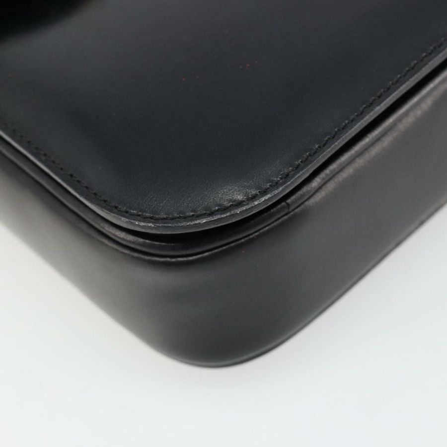 【日本直送】CELINE 黑色金色皮革肩背包,正品編號 179534A-15