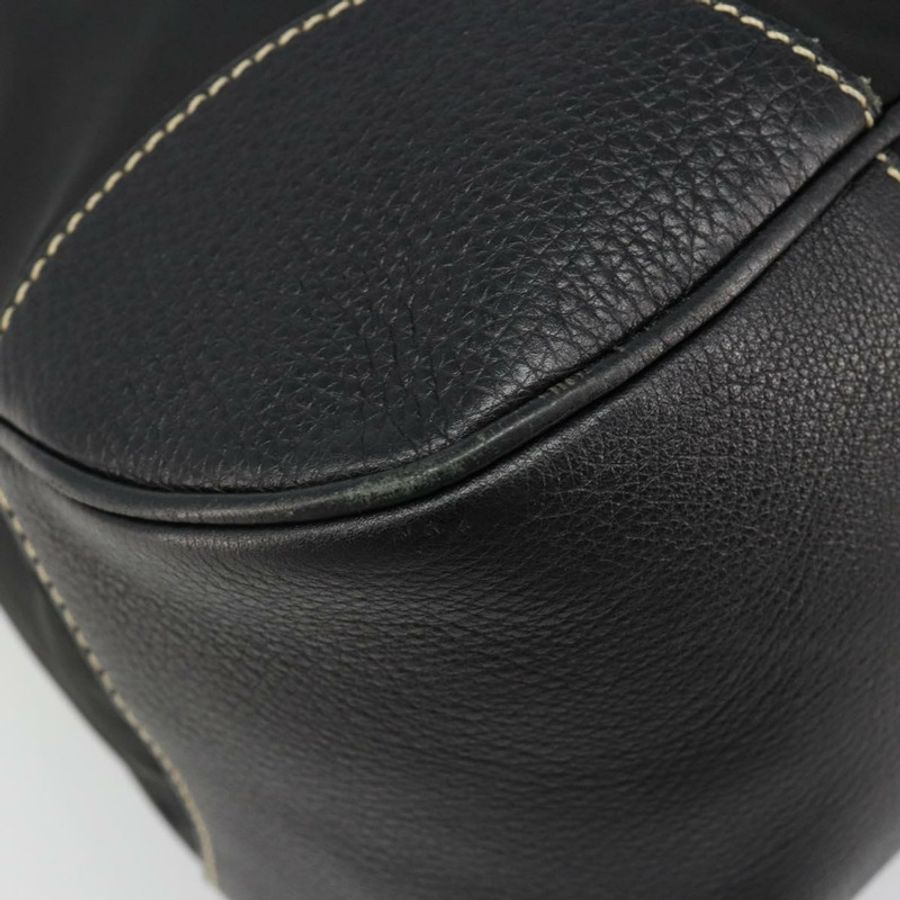 【日本直送】PRADA 單肩包 尼龍皮革 黑色 銀色 正品 179529A-15