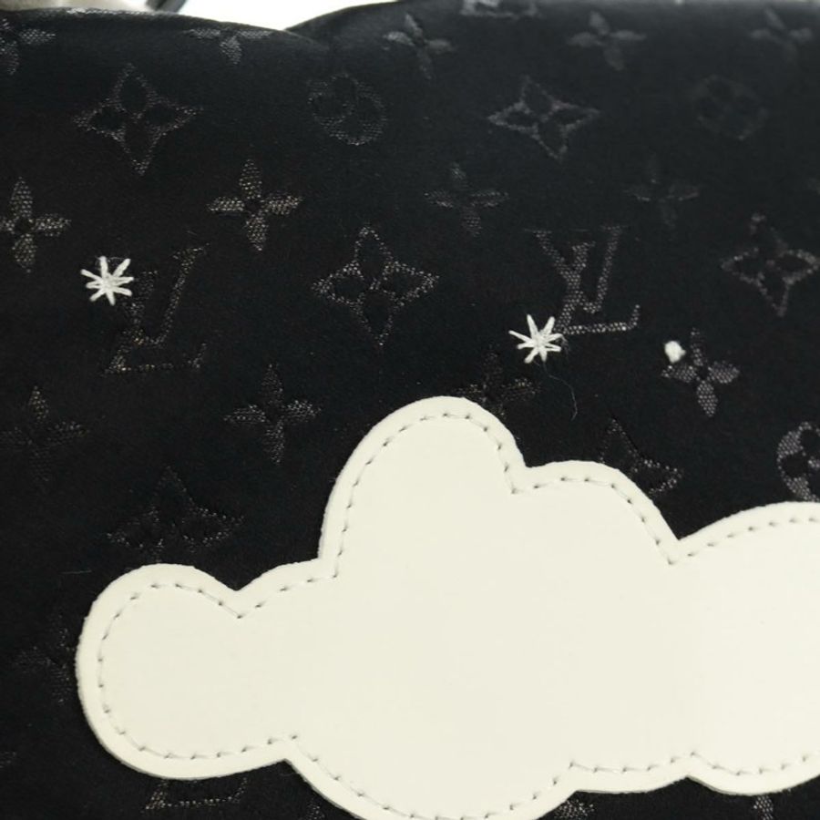 【日本直送】路易威登 Monogram Satin Musette Comte de Fe 手袋 黑色 M92273 LV 正品 179540SAV-20