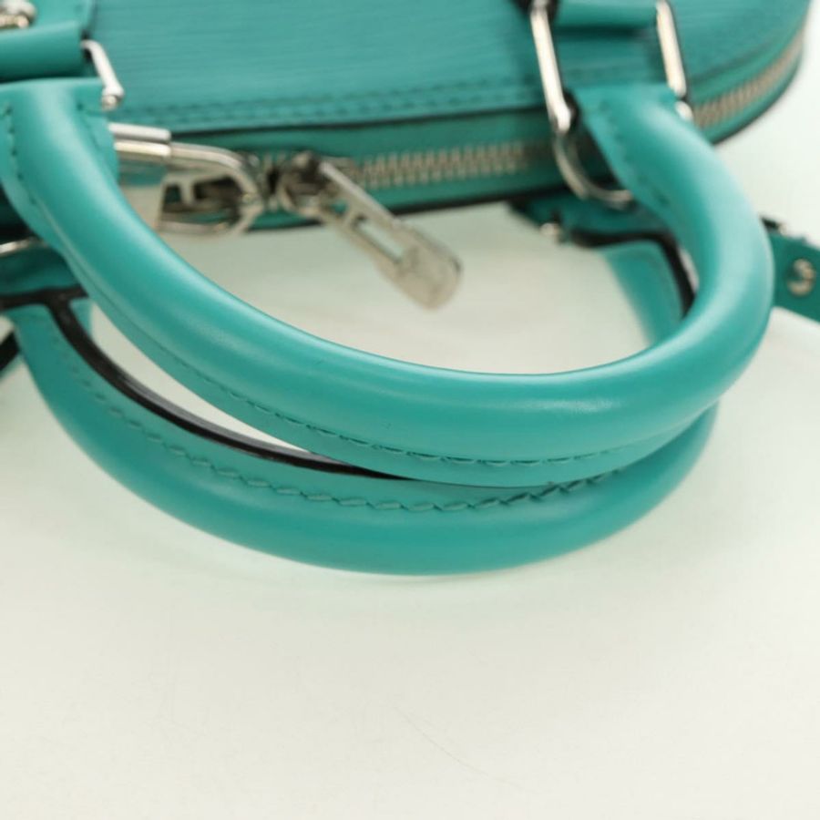 【日本直送】路易威登 Epi Alma BB 手提包 2way Turquoise Blue M40853 LV Auth 179527SAM-7
