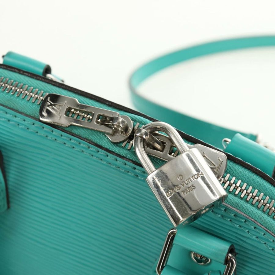 【日本直送】路易威登 Epi Alma BB 手提包 2way Turquoise Blue M40853 LV Auth 179527SAM-22