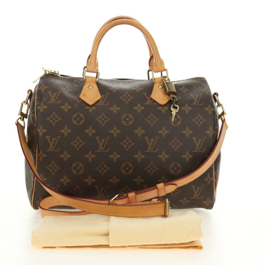 【日本直送】路易威登 Monogram Speedy Bandouliere 30 手提包 M40391 LV 正品 185349SAV-11