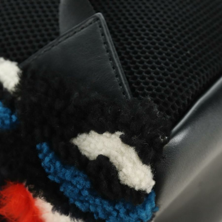 【日本直送】FENDI Bore 背包,毛絨多色銀色,正品編號 185333M-17