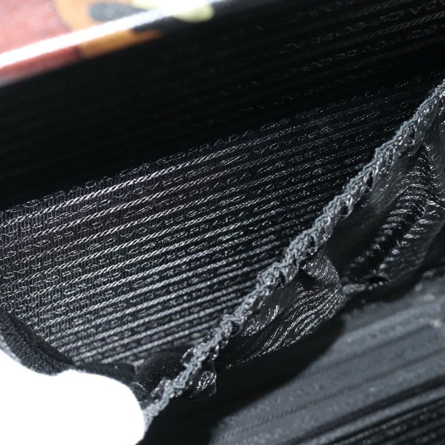 【日本直送】PRADA Trunk Saffiano 皮革迷彩款 Auth 185558V-30