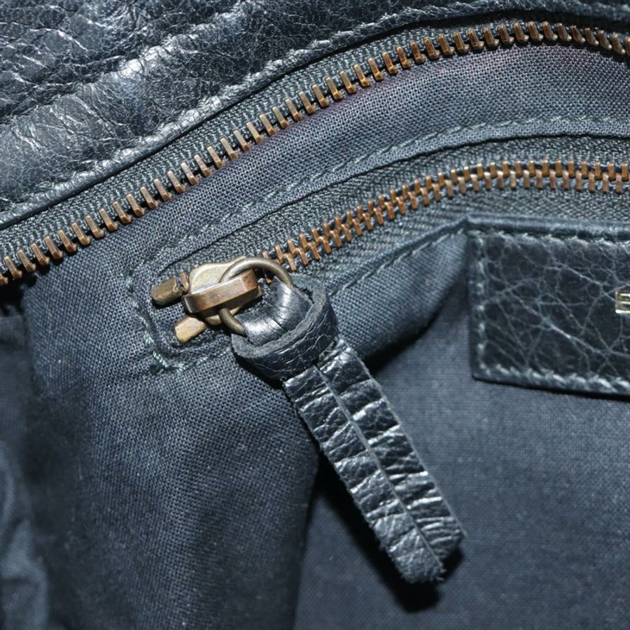 【日本直送】BALENCIAGA 經典都會手提包,皮革材質,黑色,兩用款,貨號 431621,正品編號 185339M-27