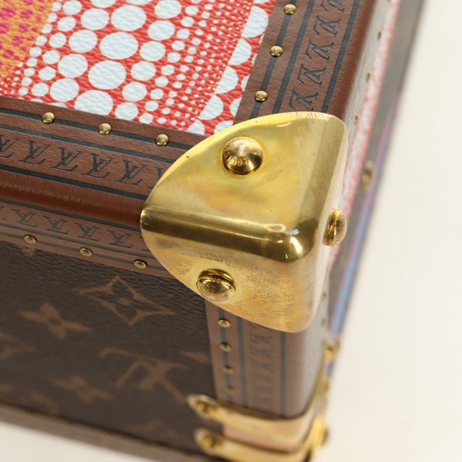【日本直送】路易威登 Monogram LVxYK Cotoville 40 旅行箱 藍色 M10156 LV Auth 184943SM-18