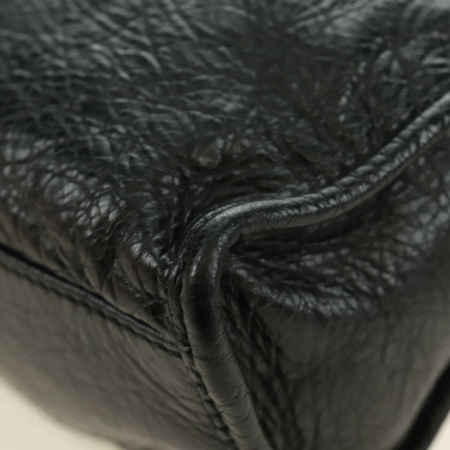【日本直送】BALENCIAGA 迷你都會手袋 皮革 兩用 黑色 金色 309544 正品 185336SAM-18