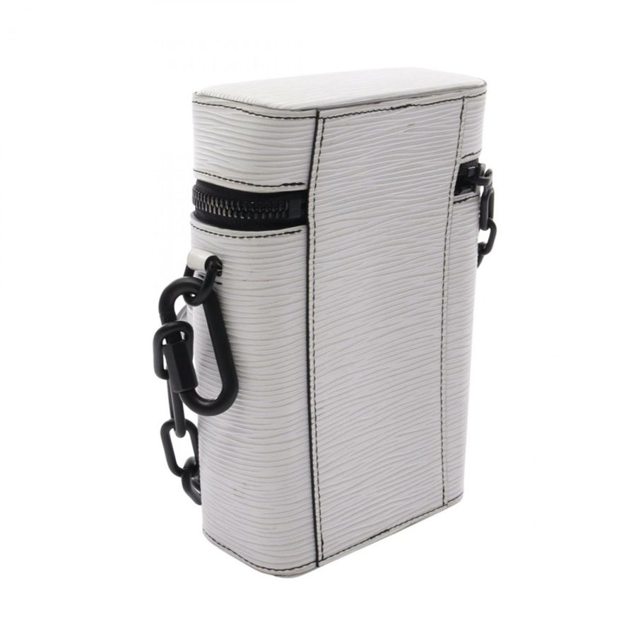 路易威登 (LOUIS VUITTON) Phone box Blanc 單肩包 M68791 Epi 皮革 白色 二手-1