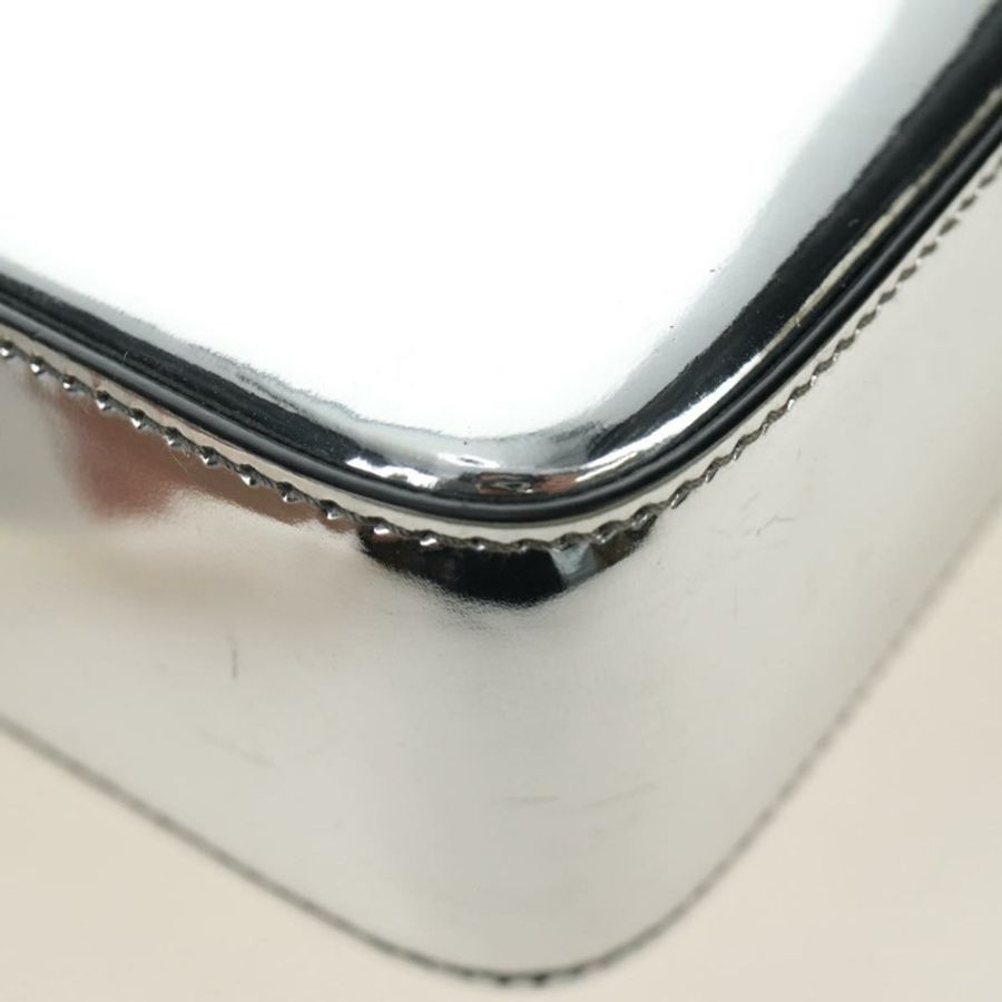【日本直送】PRADA 漆皮雙肩包 銀色 正品 185901M-20