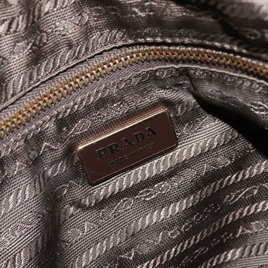 【日本直送】PRADA 棕色金色皮革肩背包,正品編號 186027A-19