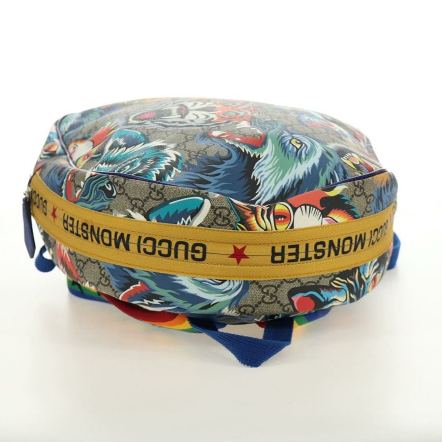 【日本直送】GUCCI 雙肩包 PVC 米色 銀色 501976 正品 185915SM-5