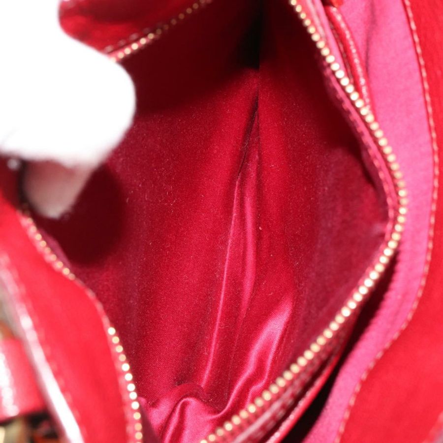 【日本直送】Miu Miu Ready Lock 手袋 皮革 2way 橙紅金配色 Auth am11916A-26