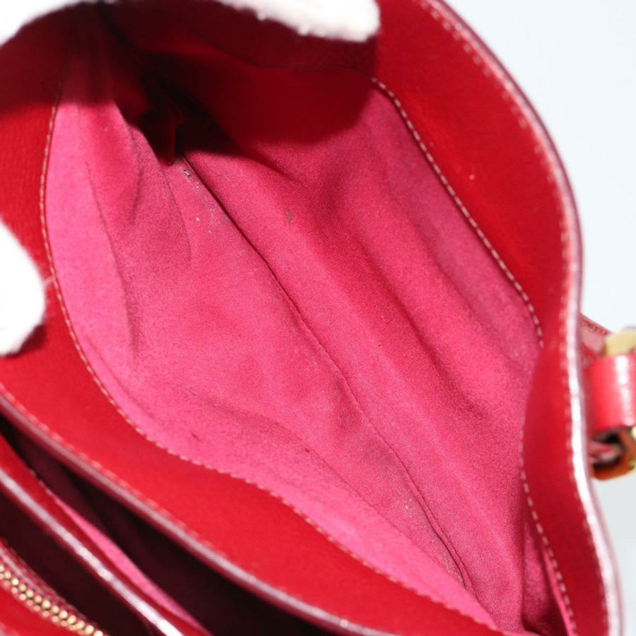 【日本直送】Miu Miu Ready Lock 手袋 皮革 2way 橙紅金配色 Auth am11916A-28