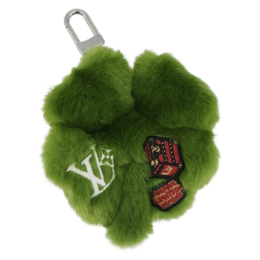 【日本直送】路易威登 LV 幸運三葉草包飾 天鵝絨綠色 M03170 LV 正品 185780M-0