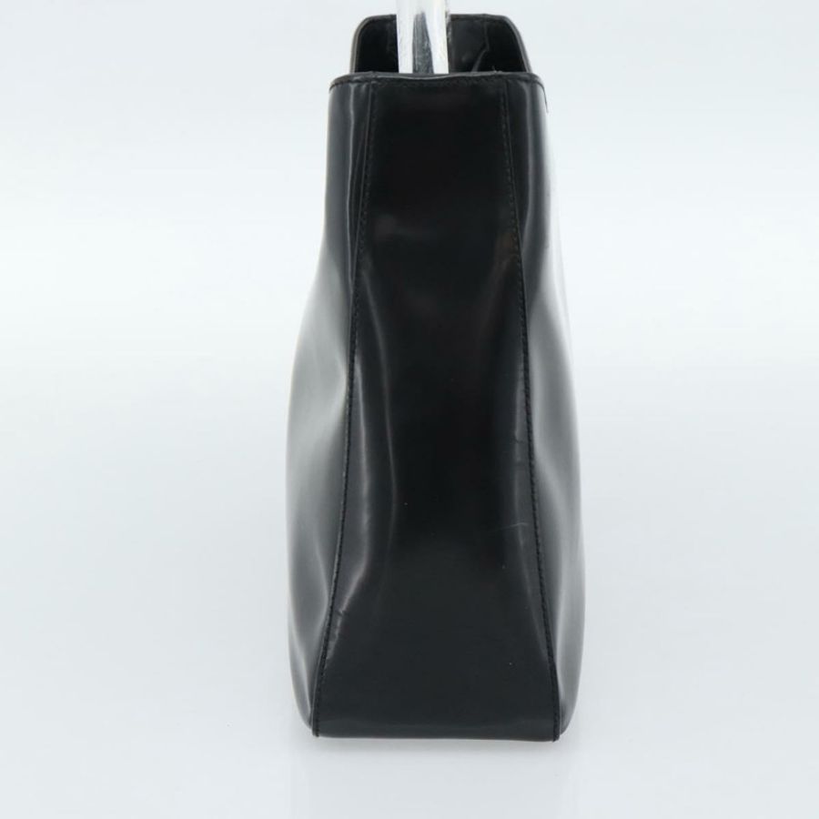 【日本直送】PRADA 黑色銀色皮革肩背包,正品 187050A-3