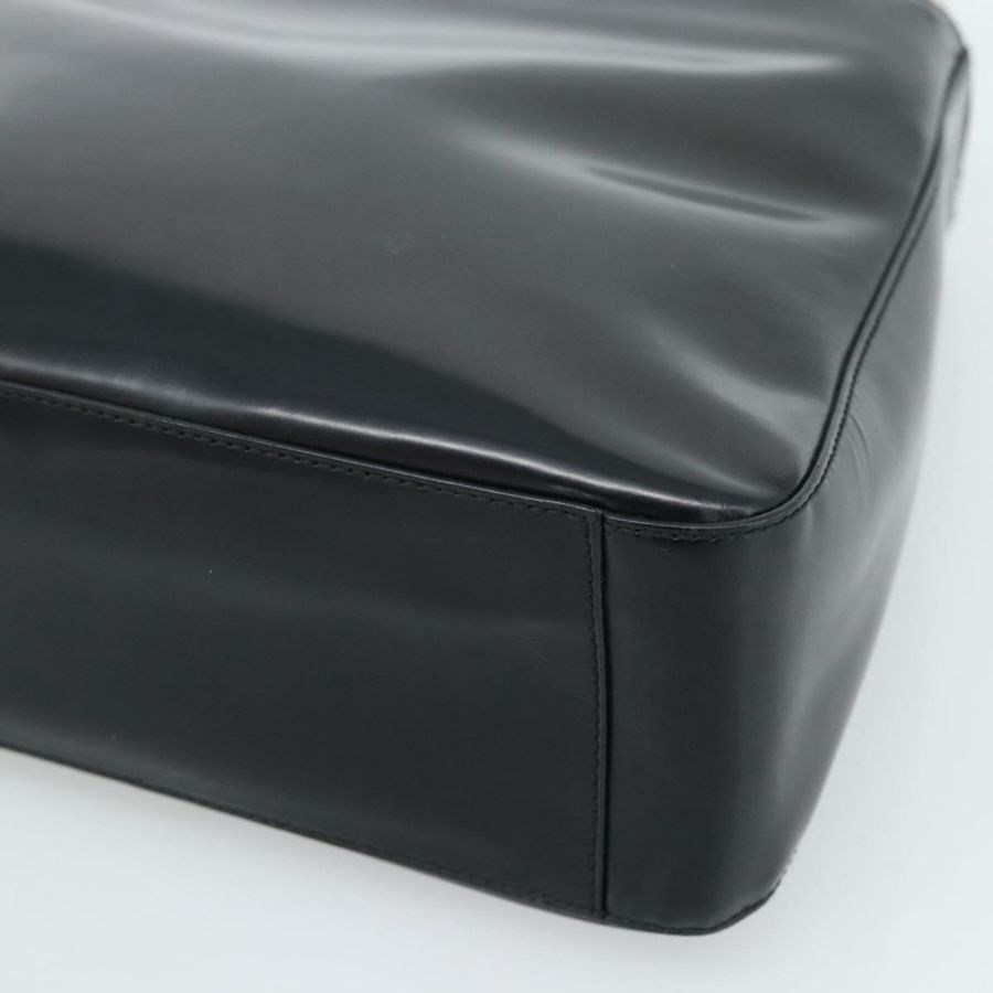 【日本直送】PRADA 黑色銀色皮革肩背包,正品 187050A-9