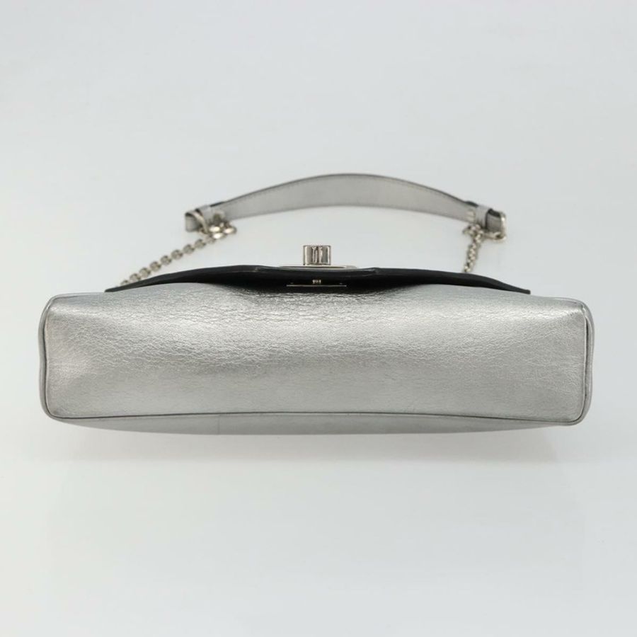 【日本直送】路易威登 LV Love Note 銀色皮革單背包 M54872 LV 正品 186225M-4