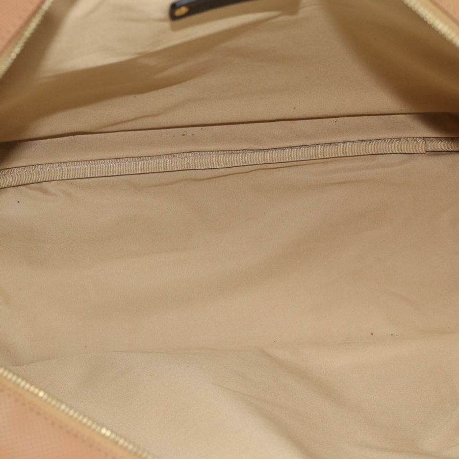 【日本直送】BOTTEGA VENETA 波士頓包 PVC帆布 米色 金色 正品 186272A-10