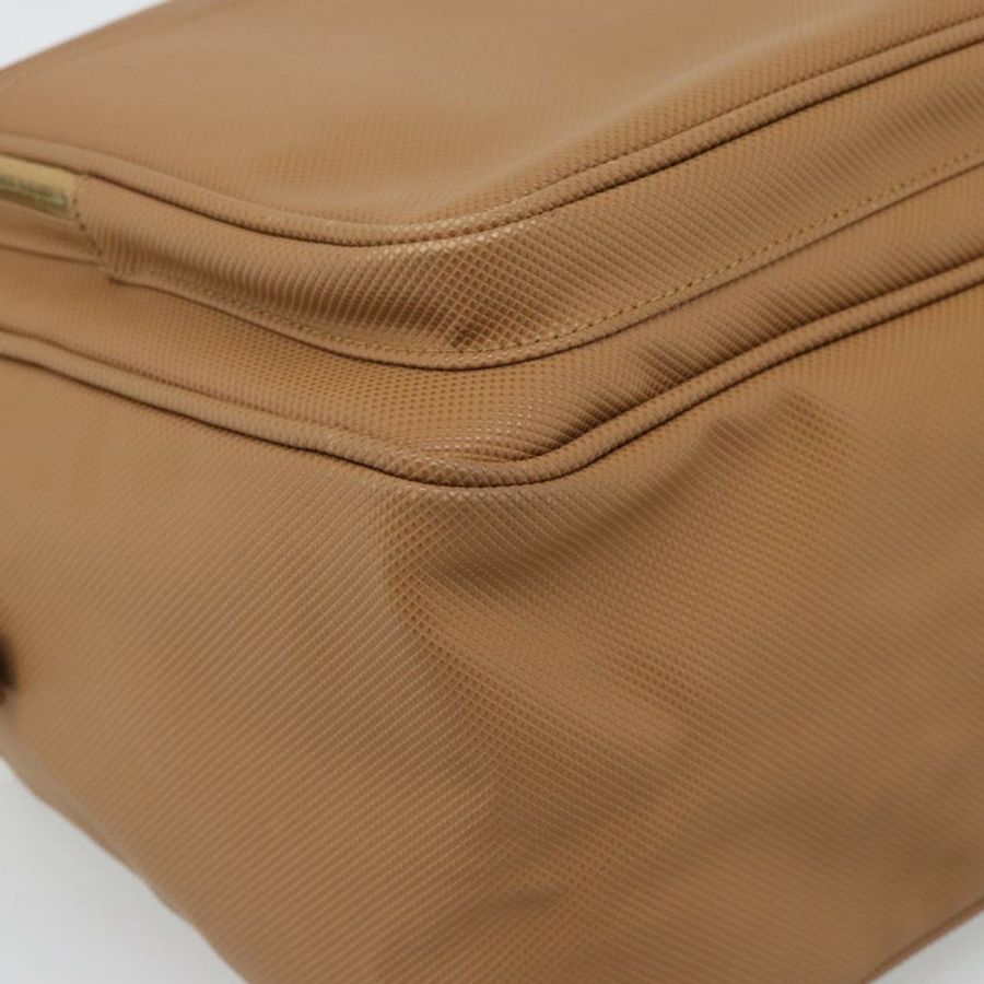 【日本直送】BOTTEGA VENETA 波士頓包 PVC帆布 米色 金色 正品 186272A-13