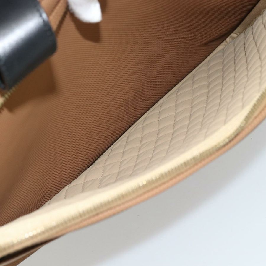 【日本直送】BOTTEGA VENETA 波士頓包 PVC帆布 米色 金色 正品 186272A-20