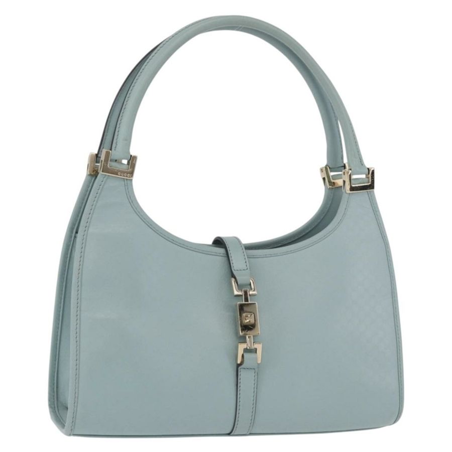 【日本直送】GUCCI Micro Guccissima Jackie 手袋 金色 淺藍色 002 1068 2404 正品 186130V-0